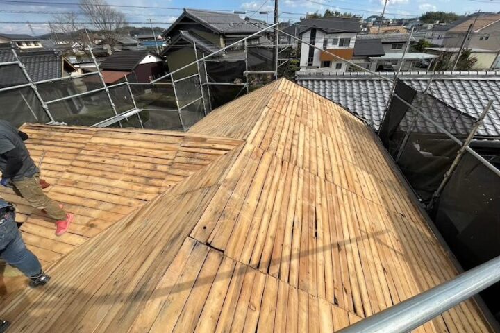 瓦降ろし施工後