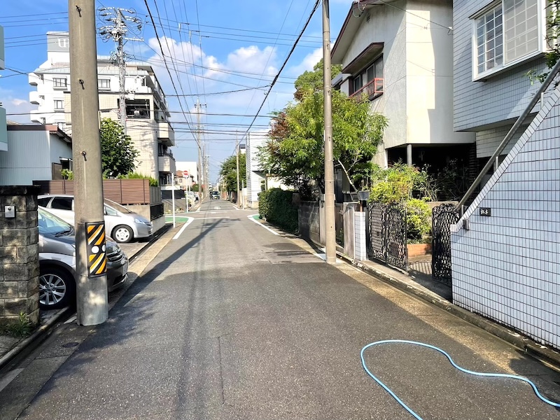 住宅密集地帯