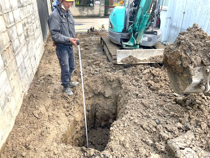 浄化槽がある建物の解体