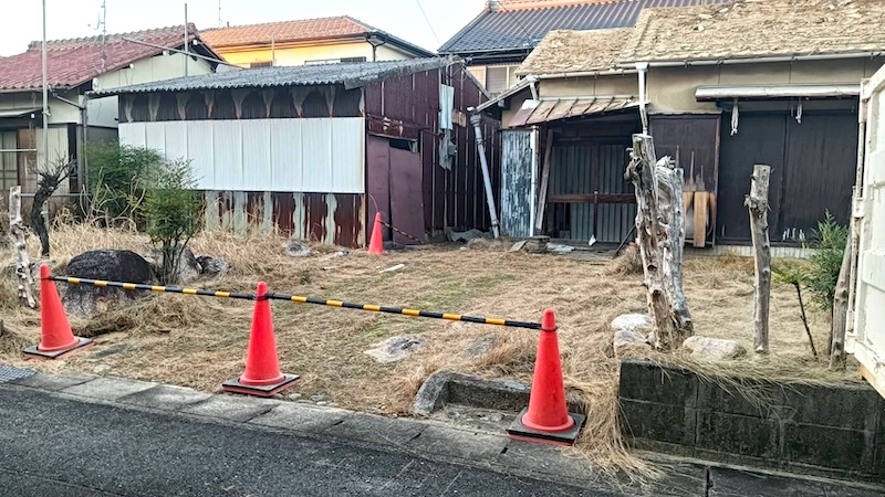 特定空き家を解体するケース