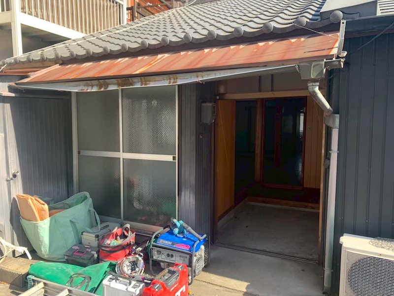 小屋や物置の状態
