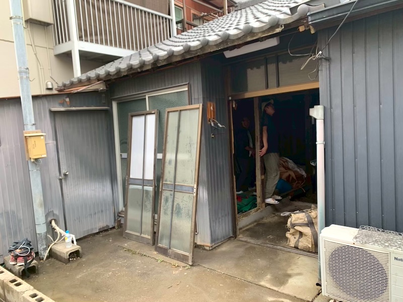 遺品整理後に行う解体準備