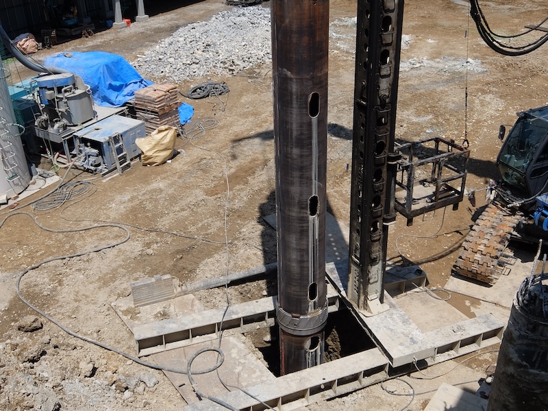 杭抜き工事の流れ