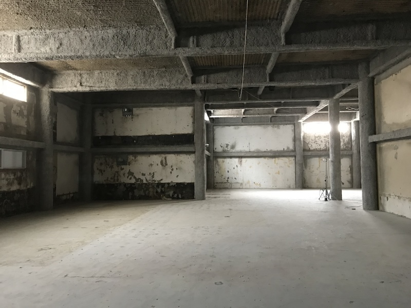 鉄筋コンクリートの地下室