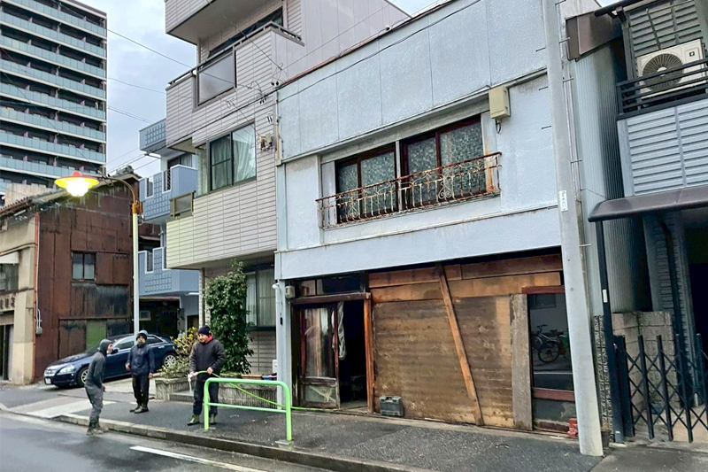 解体工事施工前