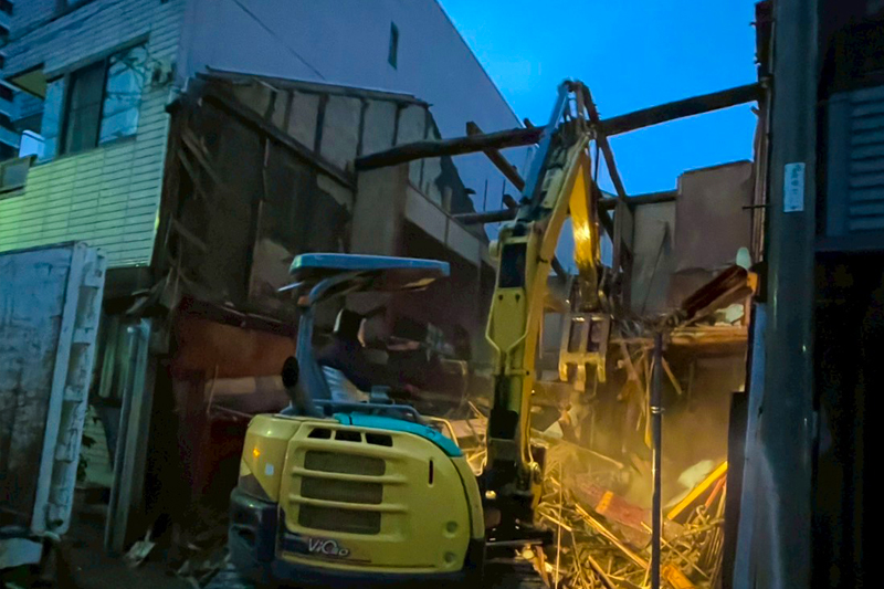 名古屋市の住宅解体