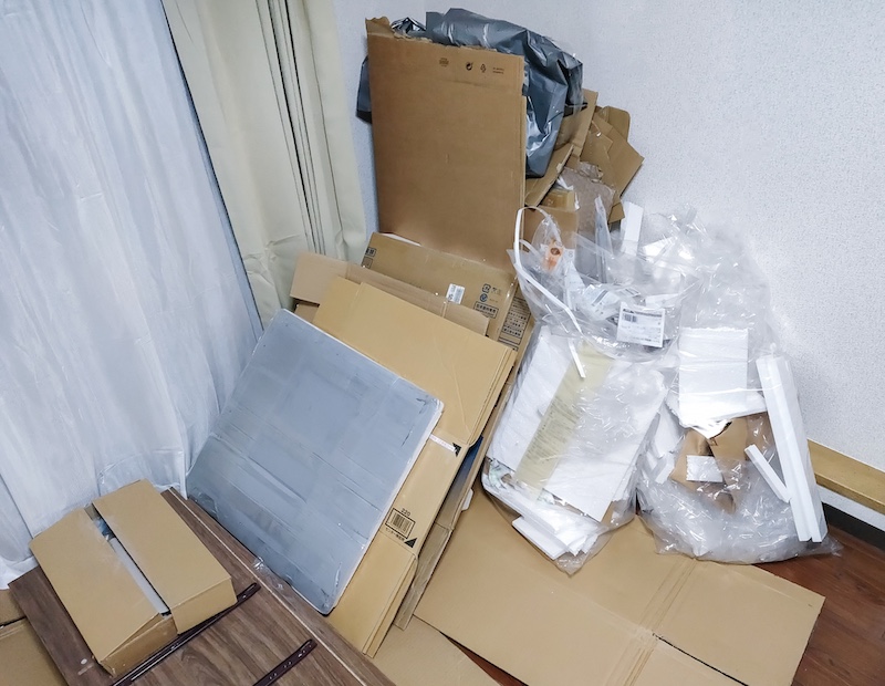 家の残置物