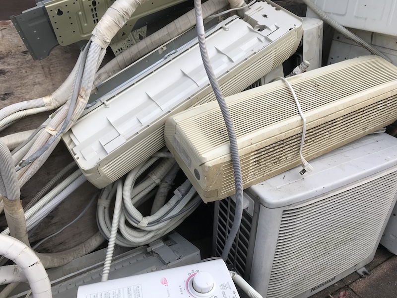 エアコン部品として再利用